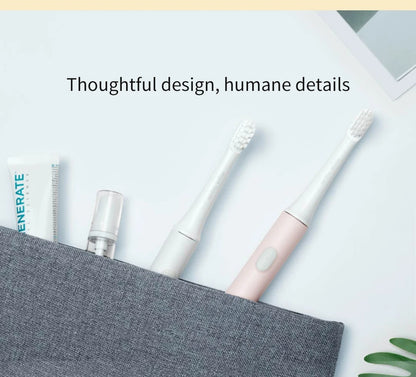 LuxeOrbit Xiaomi Mijia T100 Sonic Electric Toothbrush Mi Smart Tooth Brush Colorful USB Rechargeable IPX7 Waterproof For Toothbrushes head