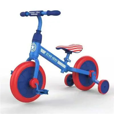 LuxeOrbit Toy Kids Balance Bike Ultralight Kids Riding Bicycle for 1- 5 Years Baby Walker Scooter Auxiliary wheel No-Pedal Learn