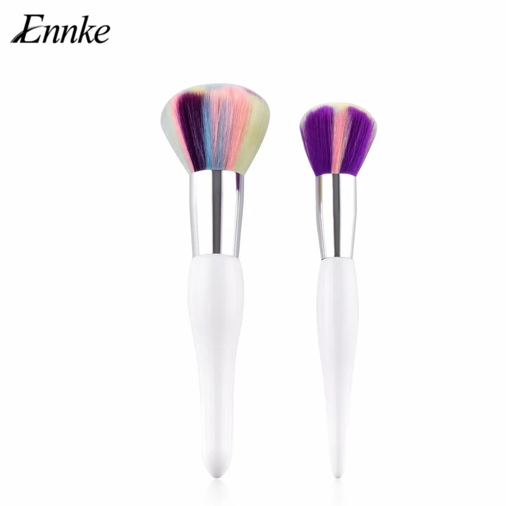 2pcs Loose Powder Makeup Brushes Kwasten Set Beauty Cosmetics Large Blush Foundation Brush for Big Make Up Tools Shadow Cream