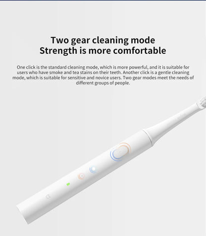 LuxeOrbit Xiaomi Mijia T100 Sonic Electric Toothbrush Mi Smart Tooth Brush Colorful USB Rechargeable IPX7 Waterproof For Toothbrushes head