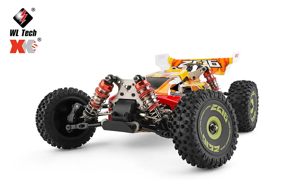 LuxeOrbit 144010 144001 75KM/H 2.4G RC Car Brushless 4WD Electric High Speed Off-Road Remote Control Drift Toys for Children Racing