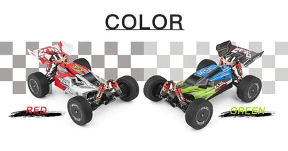 LuxeOrbit 1/14 144010 144001 RC Car High Speed Racing Vehicle 4WD Off-Road 2.4G Remote Control Drifting Crawler Toys for Children