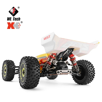 LuxeOrbit 144010 V8 RC Car Brushless 1:14 75Km/H High Speed Metal 4WD Drive Off-Road 2.4G Transmitter 1/14 RC Racing Car  VS 144010