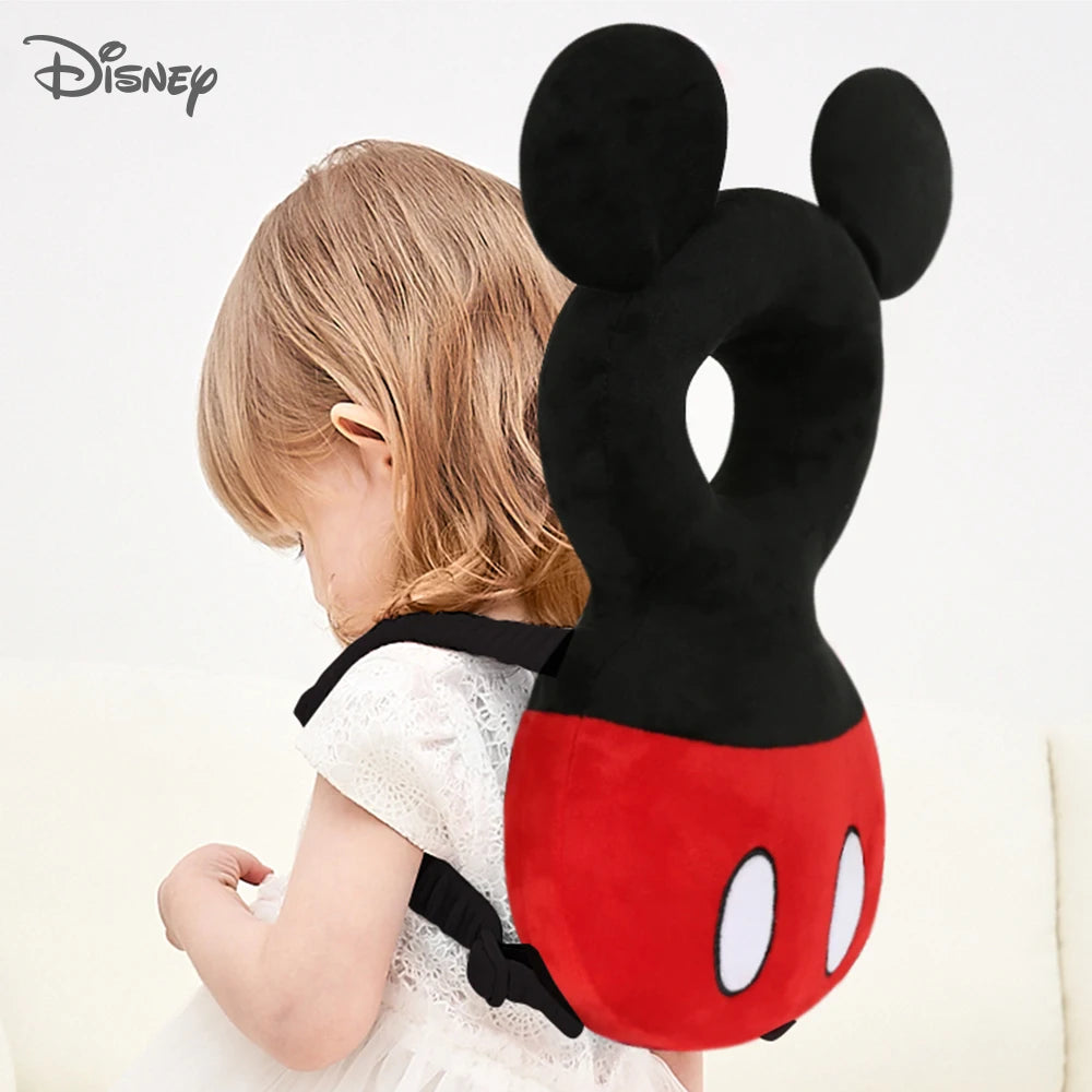 LuxeOrbit Disney Baby Head Back Protector Safety Pad Pillow Infant Toddler Harness Headgear Bear Rabbit Baby Head Protection Pad Cute New