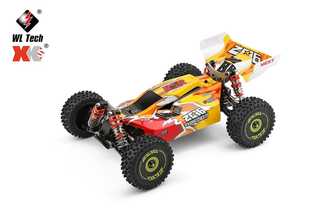 LuxeOrbit 144001 144010 2.4G Racing RC Car 60KM/H 4WD Electric High Speed Car Off-Road Drift Remote Control Toys for Children