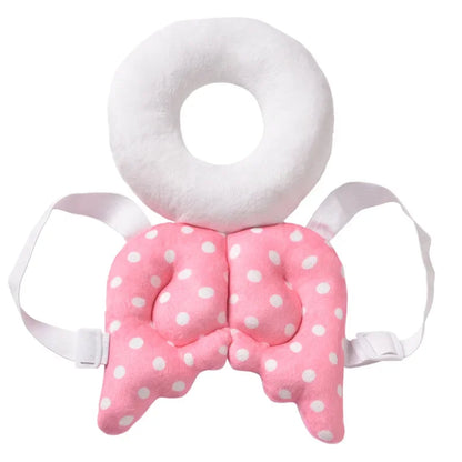 LuxeOrbit New Brand Cute Baby Infant Toddler Newborn Head Back Protector Safety Pad Harness Headgear Cartoon Baby Head Protection Pad