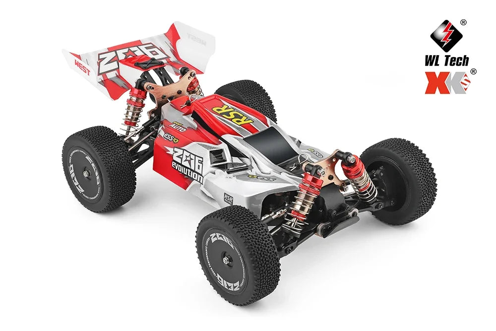 LuxeOrbit 144001 144010 2.4G Racing RC Car 60KM/H 4WD Electric High Speed Car Off-Road Drift Remote Control Toys for Children