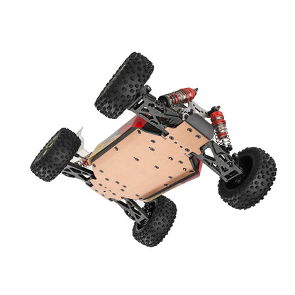 LuxeOrbit XKS 144010 Remote Control Car Off-Road Car High Speed 75km/h 1/14 2.4GHz Racing Car 4WD RTR with Metal Chassis