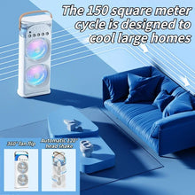 LuxeOrbitTM 600ml Rechargeable USB Oscillating Air Cooler