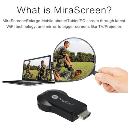 LuxeOrbit 4K 1080P HDMI-compatible TV Stick M2 Plus Wireless WiFi Display TV Dongle Receiver for DLNA Airplay Miracast for AnyCast for IOS