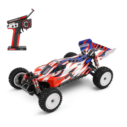 LuxeOrbit WLtoys 124008 Remote Control Car 1/12 2.4GHz 60KM/H High Speed Off Road Car Brushless 4WD Vehicle 11.1V 1300mAh Gifts for Kids