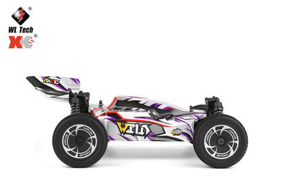 LuxeOrbit 1/12 124017 Driverless Brushless Racing Car High Speed 70km/h or 55KM/H 2.4g Four-wheel Drive  Adult Boys Toys Kids Gift