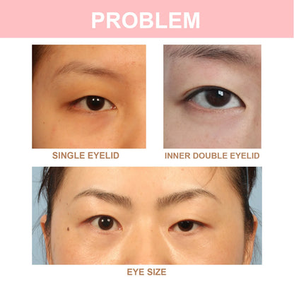 Double Eyelids Shaping Cream Natural Invisible Scarless Swollen Eyelids Enlargement Double Eyes Beautiful Eye Styling Cream Tool