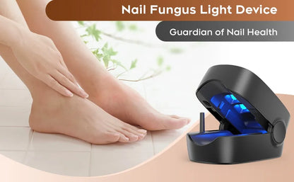 LuxeOrbit LED Nail Fungus Laser Treatment Device for Cleaning Onychomycosis  USB Charge 905nm Infrared Light 470nm Blue Light Nail Salon