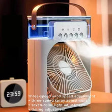 LuxeOrbitTM Summer Cooling Fan & Desktop Humidifier