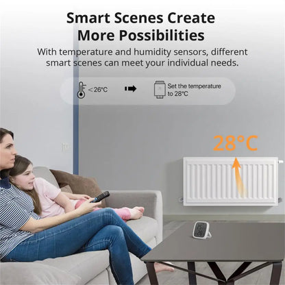 LuxeOrbit Zigbee TRVZB Thermostatic Radiator Valve TRVZB Smart Temperature Control Work With Alexa Google Smartthings ZHA MQTT