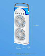 LuxeOrbitTM 600ml Rechargeable USB Oscillating Air Cooler