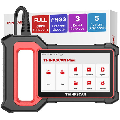 LuxeOrbit  Thinkscan Plus S7 S6 S4 Obd2 Scanner Car Diagnostic Tools Automotivo OBD Scanner DIY Auto Diagnosis Tool Code Reader