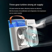 LuxeOrbitTM Summer Cooling Fan & Desktop Humidifier