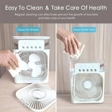 LuxeOrbitTM Summer Cooling Fan & Desktop Humidifier
