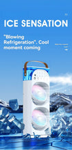 LuxeOrbitTM 600ml Rechargeable USB Oscillating Air Cooler