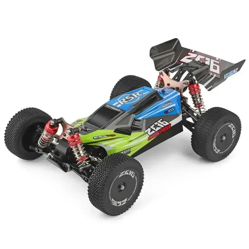 LuxeOrbit 144001 1:14 RC Racing Car 60Km/H 2.4G Remote Control High Speed Off-Road Drift Shock Absorption Adult Boys Toys Kids Gift