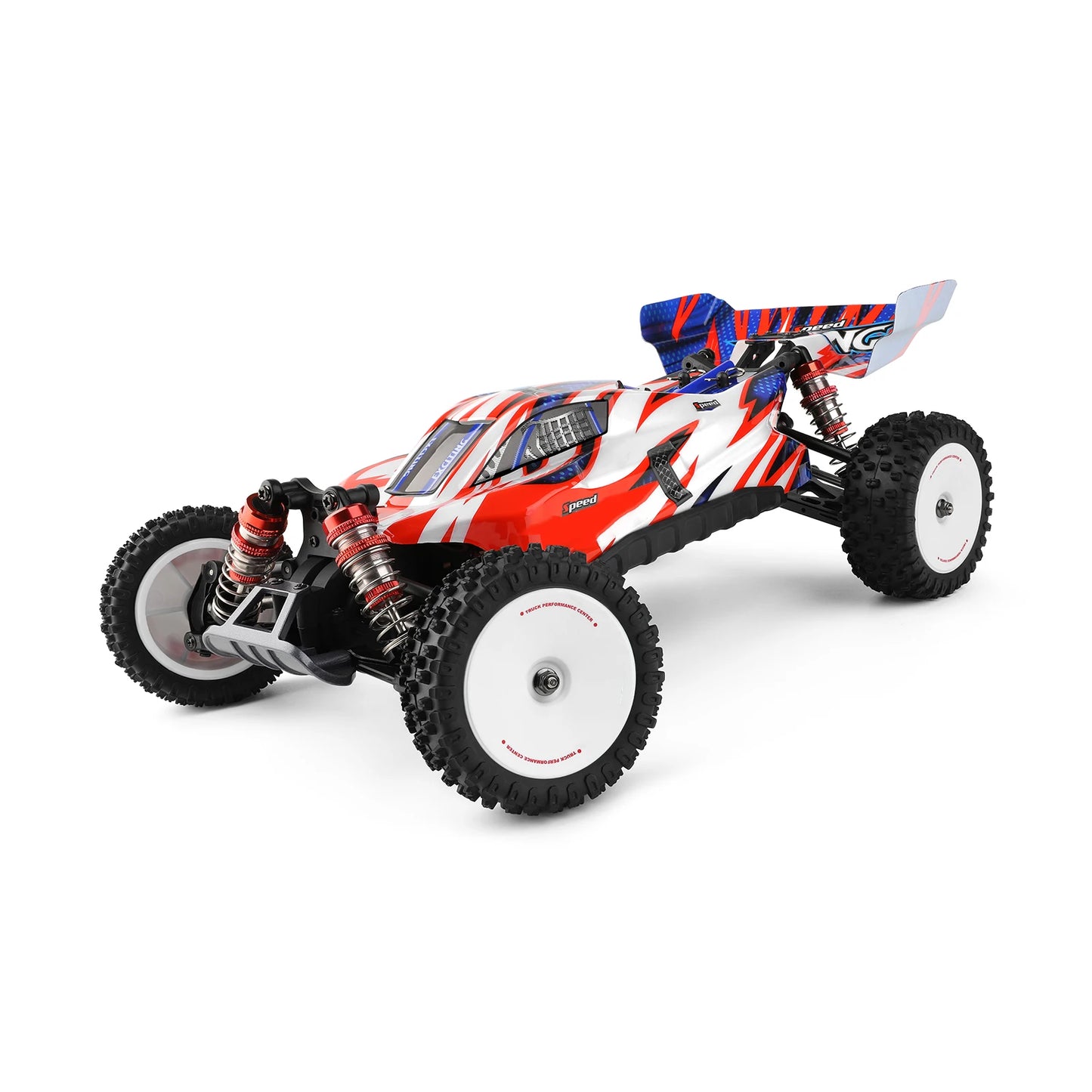 LuxeOrbit 124008 Remote Control Car 1/12 2.4GHz 60KM/H High Speed Off Road Car Brushless 4WD Vehicle 11.1V 2000mAh Gifts for Kids A