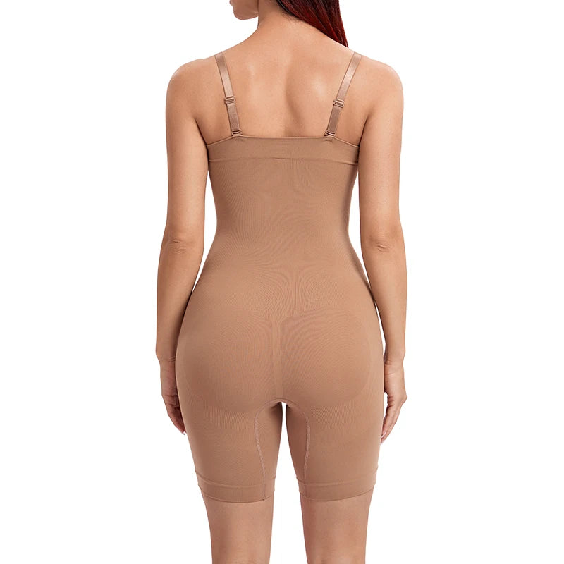 LuxeOrbit Women Strapless Shapewear Bodysuits Tummy Control Butt Lifter Body Shaper Waist Trainer Instantly Sculpt Your Body