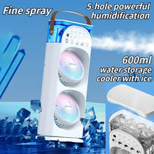 LuxeOrbitTM 600ml Rechargeable USB Oscillating Air Cooler