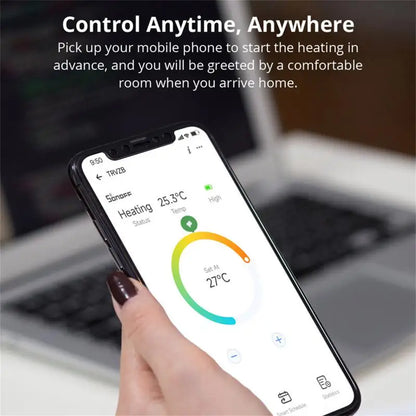 LuxeOrbit 1/6 SONOFF TRVs Quiet Zigbee Thermostatic Radiator Valve TRVZB Smart TRV Home Temperature Control System Alexa ZHA MQTT Ewelink