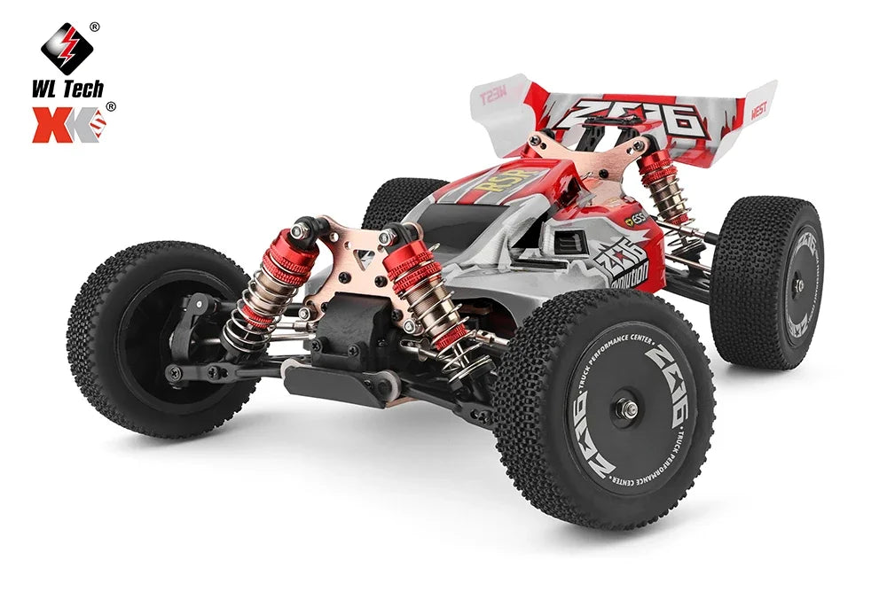 LuxeOrbit 144001 144010 2.4G Racing RC Car 60KM/H 4WD Electric High Speed Car Off-Road Drift Remote Control Toys for Children