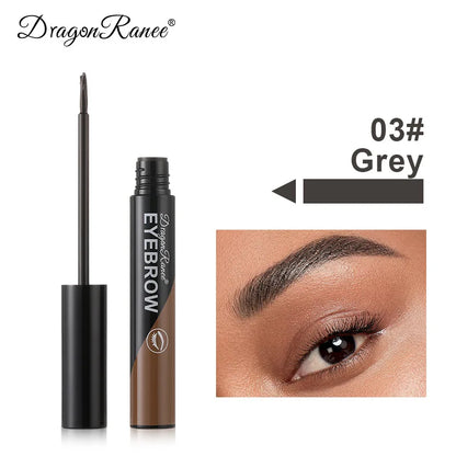 Peel-off Eyebrow Gel Natural Brow Tattoo Black Brown Tint Makeup Waterproof Lasting Eye Brow Enhancers Liquid Gel Tear Wear Easy