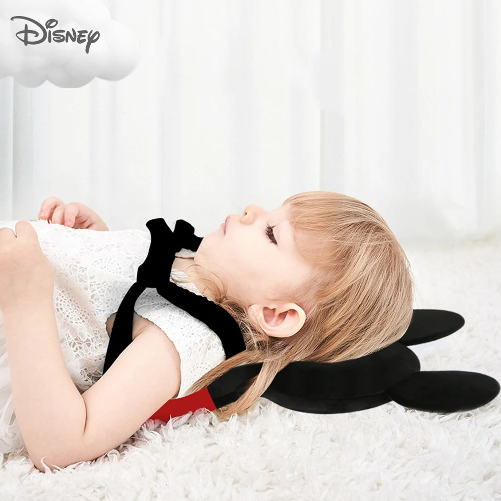 LuxeOrbit Disney Baby Head Back Protector Safety Pad Pillow Infant Toddler Harness Headgear Bear Rabbit Baby Head Protection Pad Cute New