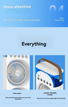 LuxeOrbitTM 600ml Rechargeable USB Oscillating Air Cooler