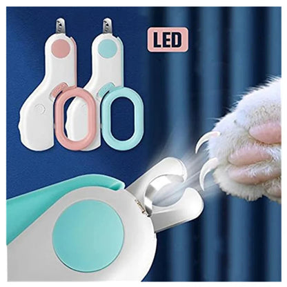 LuxeOrbit Pet Grooming Led Cat Dog Nail Clippers Clipper For Animals Nail Supplies Professionals Nail File Rabbit Cat Trimmer Dogs Clipper