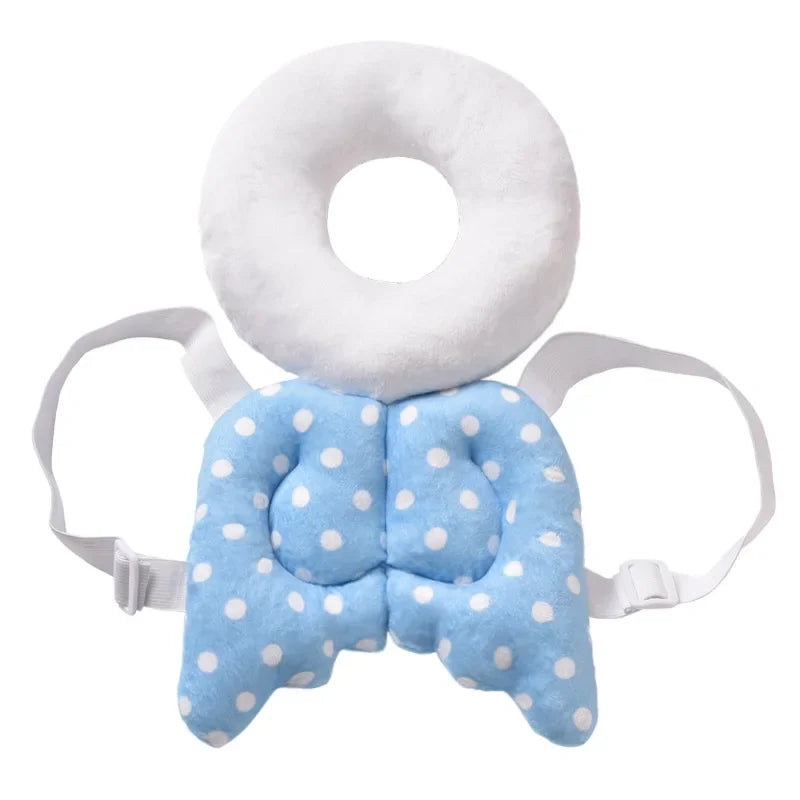 LuxeOrbit New Brand Cute Baby Infant Toddler Newborn Head Back Protector Safety Pad Harness Headgear Cartoon Baby Head Protection Pad