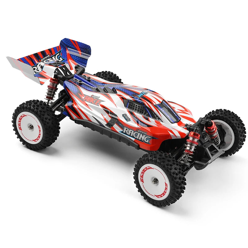 LuxeOrbit 124008 V8 1/12 2.4G Racing RC Cars 4WD Brushless Motor 60Km/H High Speed Remote Control Car Off-road Drift Toys