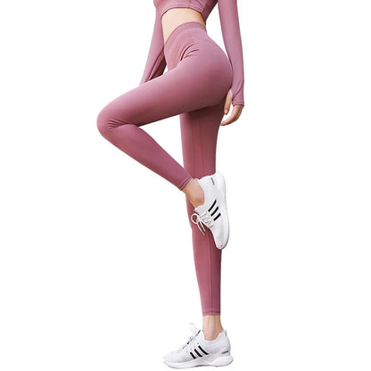 LuxeOrbit Woman Skinny Sexy Open Crotch Leggings Couple Outdoor Sport Crotchless Panties Booty Lifting Pants with Hidden Zipper Trousers