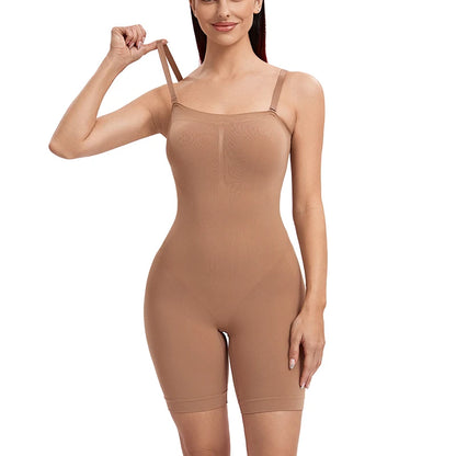 LuxeOrbit Women Strapless Shapewear Bodysuits Tummy Control Butt Lifter Body Shaper Waist Trainer Instantly Sculpt Your Body