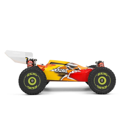 LuxeOrbit XKS 144010 Remote Control Car Off-Road Car High Speed 75km/h 1/14 2.4GHz Racing Car 4WD RTR with Metal Chassis