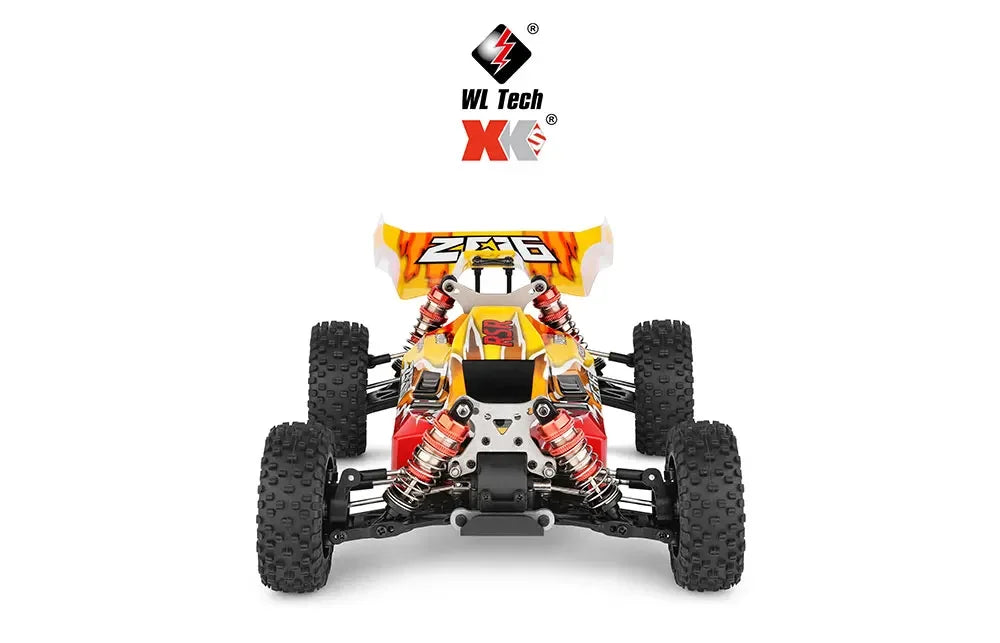 LuxeOrbit 144001 144010 2.4G Racing RC Car 60KM/H 4WD Electric High Speed Car Off-Road Drift Remote Control Toys for Children