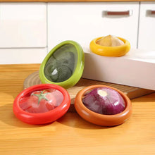 LuxeOrbitTM Transparent Reusable Airtight Fresh Storage Storage Box for Fruits and Vegetables
