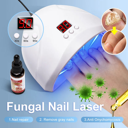 LuxeOrbit Fungal Nail Laser Device Repair Fast Nails Fungus Onychomycosis Repair Toenail Fingernail Removes Nail Fungus Foot Care Device