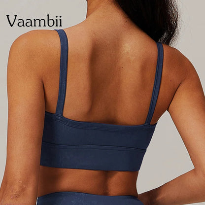 LuxeOrbit Yoga Running Bra Sexy Vest Beauty Back Gym Top Women Shockproof Yoga Bra Push Up Fitness Bras Workout Tops For Women Sports Bra