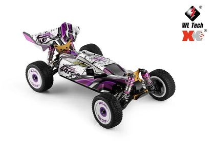 LuxeOrbit 124008 60KM/H RC Car With 3S Battery Professional Racing Car 4WD Brushless Electric Remote Control Cars Children's Toys