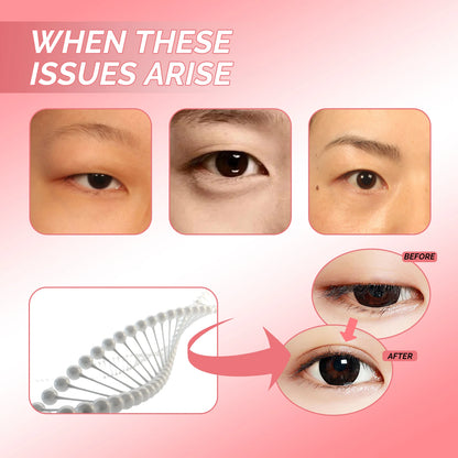 5pcs/set Double Eyelid Shape Cream Invisible Artifact Seamless Invisible Cream Eye Shaping Double Eyelid Styling Cream Makeup