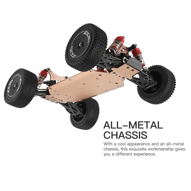 LuxeOrbit 144001 144010 2.4G Racing RC Car 60KM/H 4WD Electric High Speed Car Off-Road Drift Remote Control Toys for Children