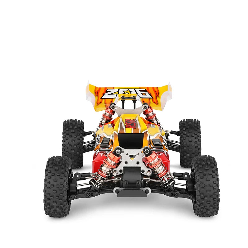 LuxeOrbit 144010 And 144001 RC Cars  2.4G 4WD Remote Control Car 75 KM/H High Speed Metal Chassis Electric Racing for Children Gift