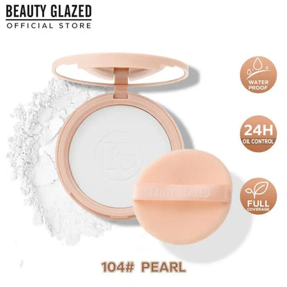 LuxeOrbit Oil Control Powder Cake Fog Surface Delicate And Silky Clear Facial Makeup Beauty And Health Makeup Powder Cake Cosmetics Powder