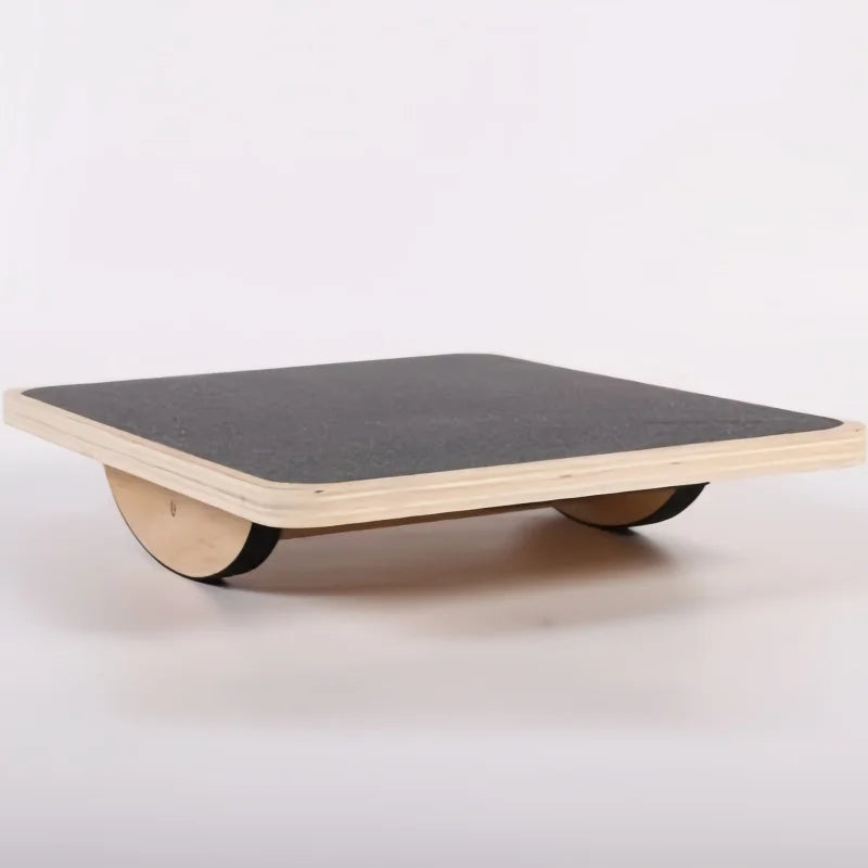 LuxeOrbit Wooden Balance Board for Core Strength & Stability - Anti-Slip, Durable Design for Men & Women - Perfect for Home & Office Use